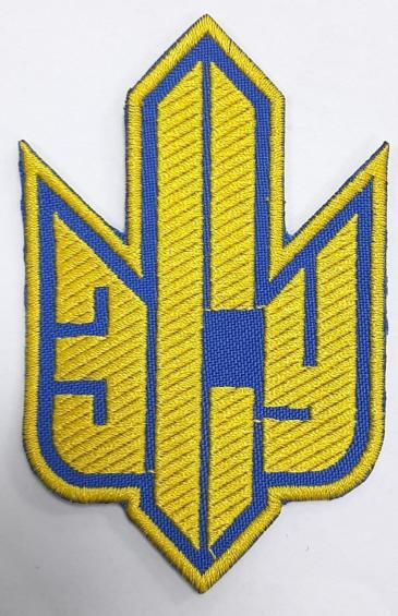 Шеврон PATCH ПАТРІОТ "ЗСУ жовтий/синій" тк.NDU