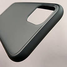 Чохол для Apple iPhone 11 Pro чохол з кольоровою окантовкою на телефон айфон 11 про чорний tcb, фото 5