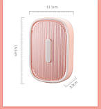 Набір манікюрний із 18 предметів у футлярі. Набір для манікюру та педикюру в чохлі (блакитний), фото 5