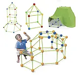 Конструктор-намет (87 деталей, 51 стрижень, 36 кульок, полотно, в коробці) 2020-36, фото 3