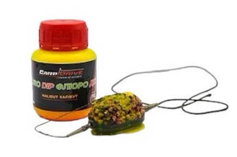 Флюро-діп Carp Dream "Халібут" 100 мл — насичений аромат морської риби для потужної привабливості!
