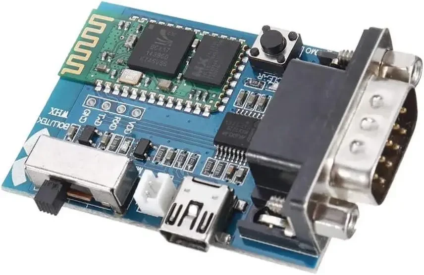 Модуль послідовного адаптера BC-04, RS232 з Bluetooth, 2 режими, 5 В