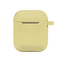 Футляр Silicone Case with hook для Airpods 1/2 Цвет 50.Canary yellow, фото 10