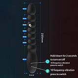 Анальний вібратор-електростимулятор ElectricBalls, фото 3