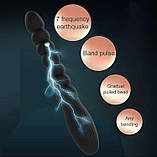 Анальний вібратор-електростимулятор ElectricBalls, фото 8