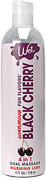 Зігрівальний лубрикант на водній основі Wet Warming Black Cherry 4 in 1, без цукру (118 мл)