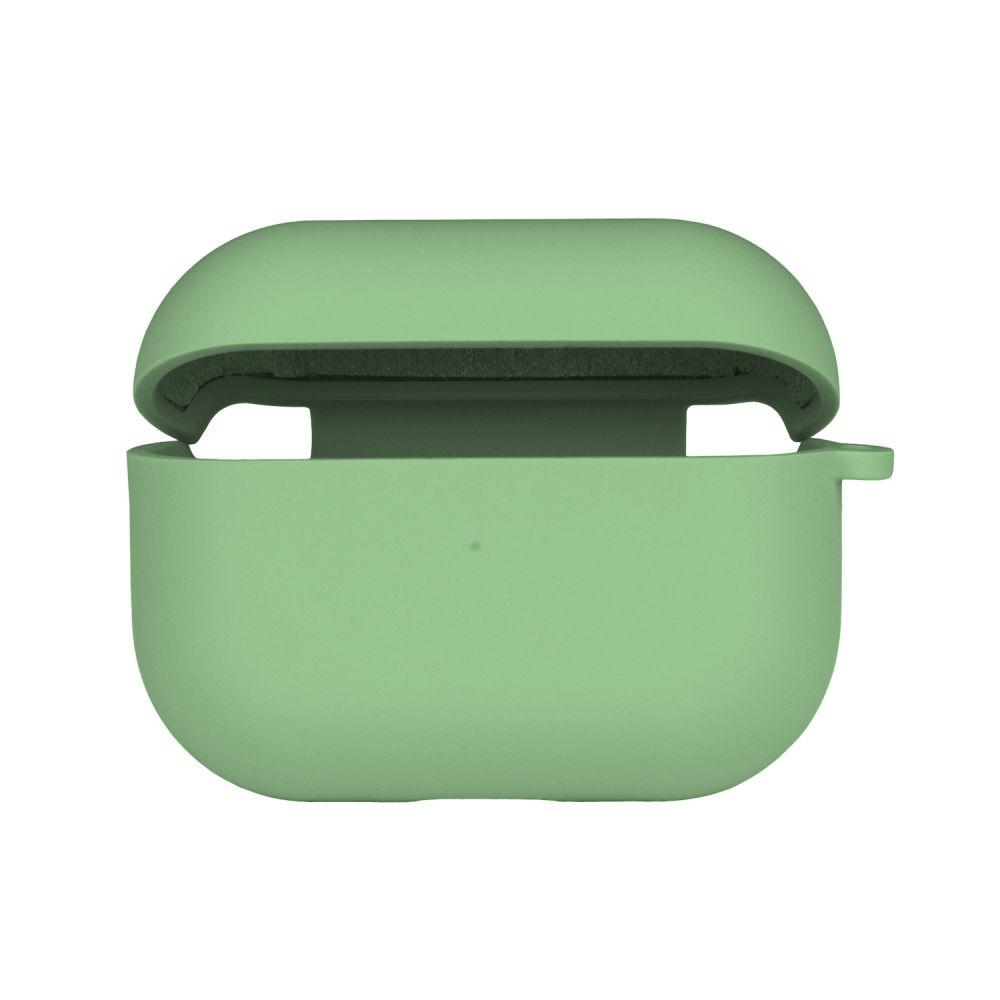 Футляр Silicone Case with microfibra для Airpods Pro Колір 47.Spearmint, фото 1