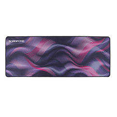 Килимок для мишки Borofone BG12 Illustrious gaming (800x300) Колір Чорний