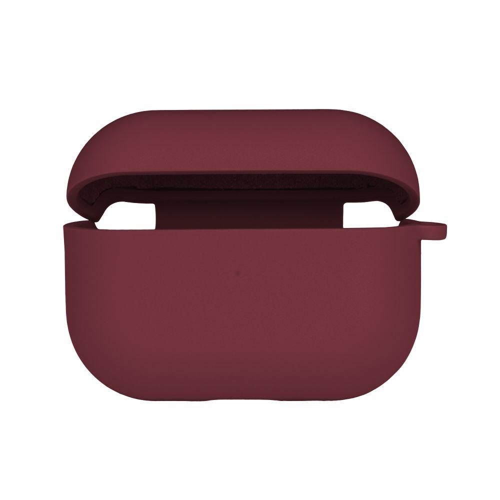 Футляр Silicone Case with microfibra для Airpods Pro Цвет 37.Rose red, фото 1