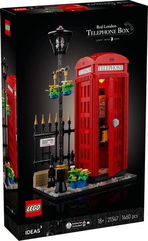 Lego Ideas Червона лондонська телефонна будка 21347, фото 1