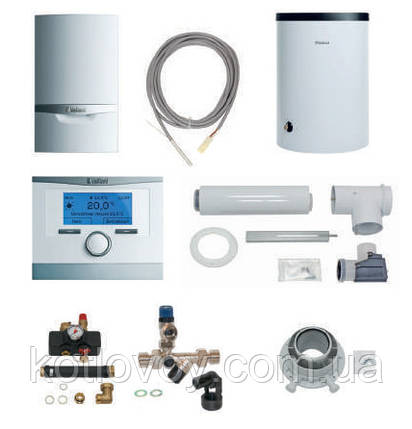 Пакетне пропонування No6 ecoTEC plus VU INT + бойлер uniSTOR VIH R (120, 150, 200) + multiMATIC VRC 700, фото 1