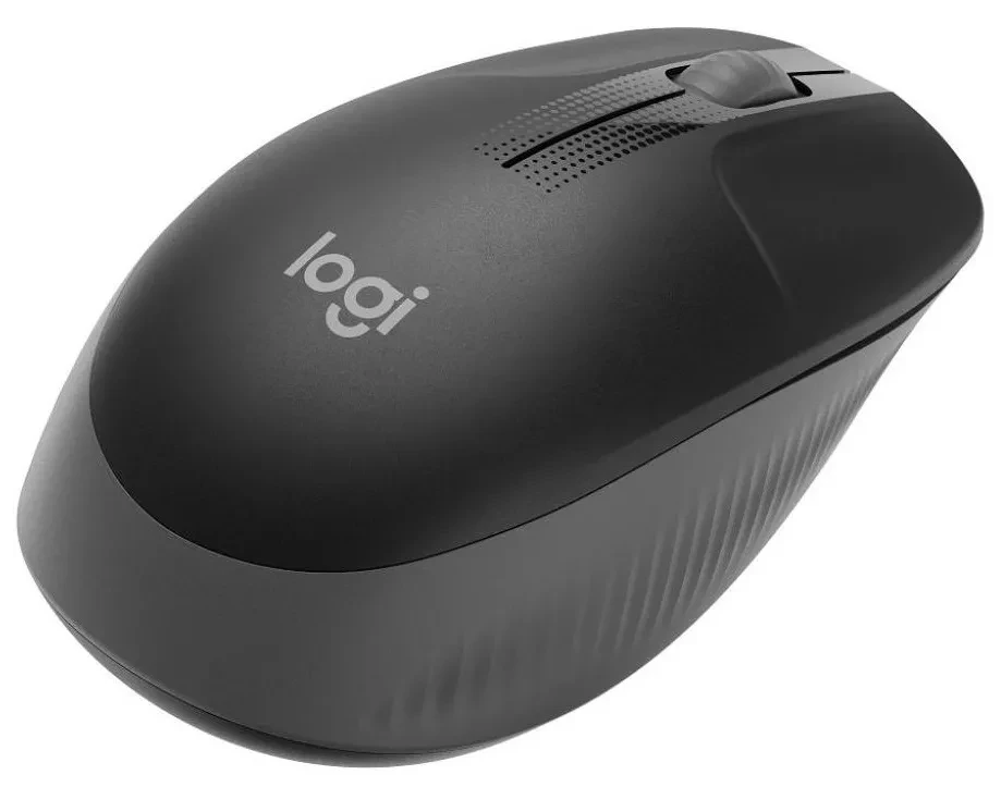 Мишка бездротова Logitech M190 Charcoal (910-005905)