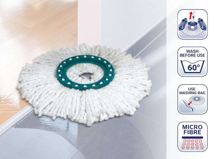 ГУБКА УНІВЕРСАЛЬНА EXTRA (НАБОР ДЛЯ УБІРКИ LEIFHEIT TWIST MOP) 52095, фото 1