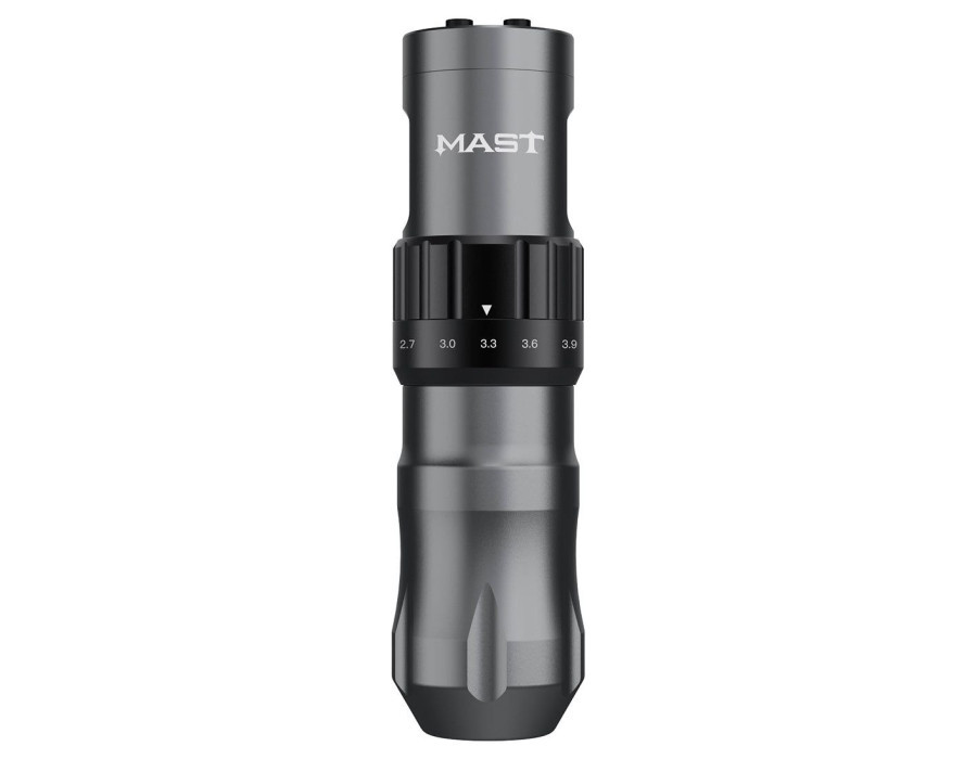 Тату машинка Mast Fold2 with 2 batteries Сіра