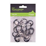 Набір карабінів алюмінієвих Трамп S-типу середній UTRA-306 (10 шт), фото 2