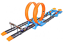 Швидкісний гоночний трек 652 H4 з 4 металопластиковими машинками, фото 8