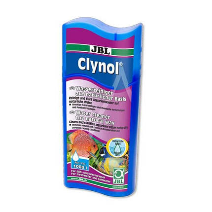Препарат для очистки воды в аквариуме JBL Clynol 250 ml, на 1000 л., фото 1