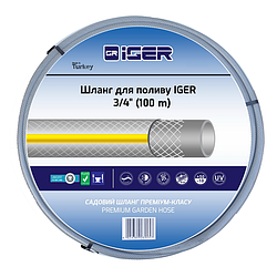 Шланг для поливу IGER 3/4" (100м)