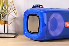Bluetooth-колонка TG641 FM Blue "Додай Ритму Буденності", фото 3