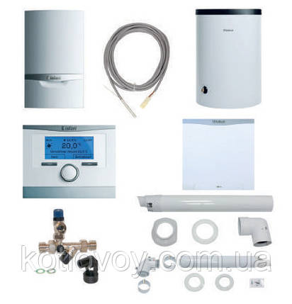 Пакетне пропонування No7 ecoTEC plus VU INT + бойлер uniSTOR VIH R (120, 150, 200) + multiMATIC VRC 700 + VR70, фото 1