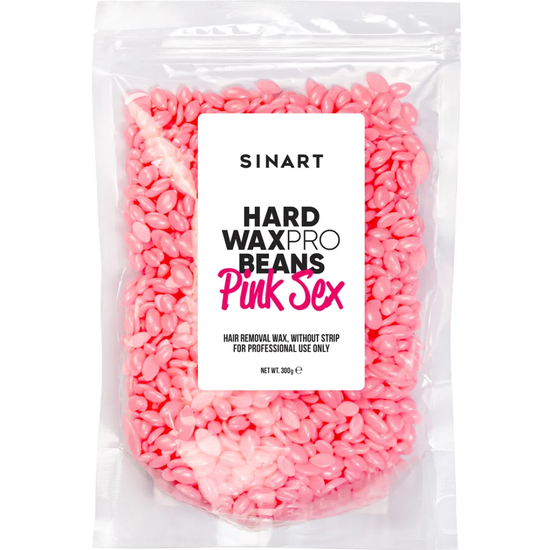Віск для депіляції | Sinart | HARD WAXPRO BEANS | PINK SEX | Рожевий | 300g
