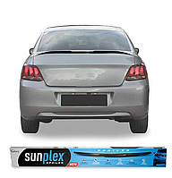 Спойлер, дефлектор багажника Citroen C-Elysee сед 2013-> (скотч) Sunplex
