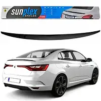 Спойлер, дефлектор багажника Renault Megane IV 2015-> (скотч) Sunplex