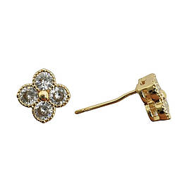 Сережки з медичного золота. Xuping. 8 мм. 18 к