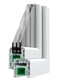 Металопластикові вікна Steko S500, фото 1