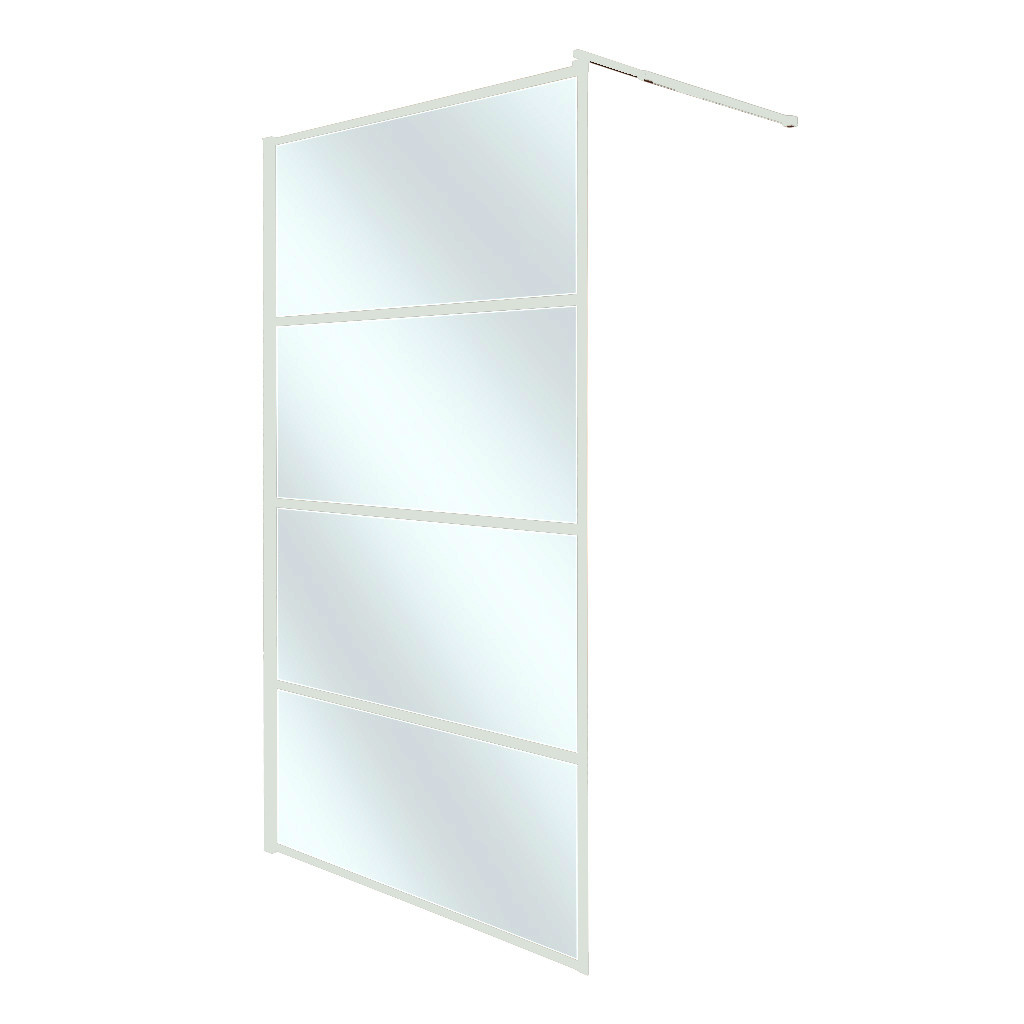 Душова перегородка Alba white 100x200