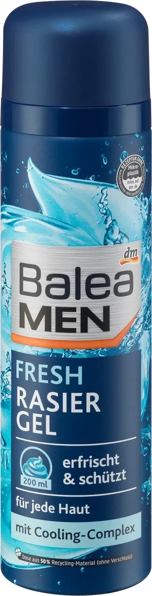 Гель для гоління Balea Men Fresh 200 мл, фото 1