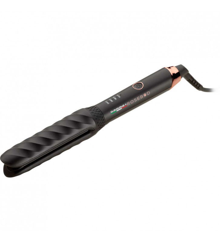 Плойка-випрямляч для волосся Gamma Piu Rosebud Black, фото 1