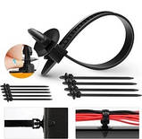 Набір пластикових затискачів кліпс для кріплення обшивки автомобіля у коробці 460 шт., фото 6