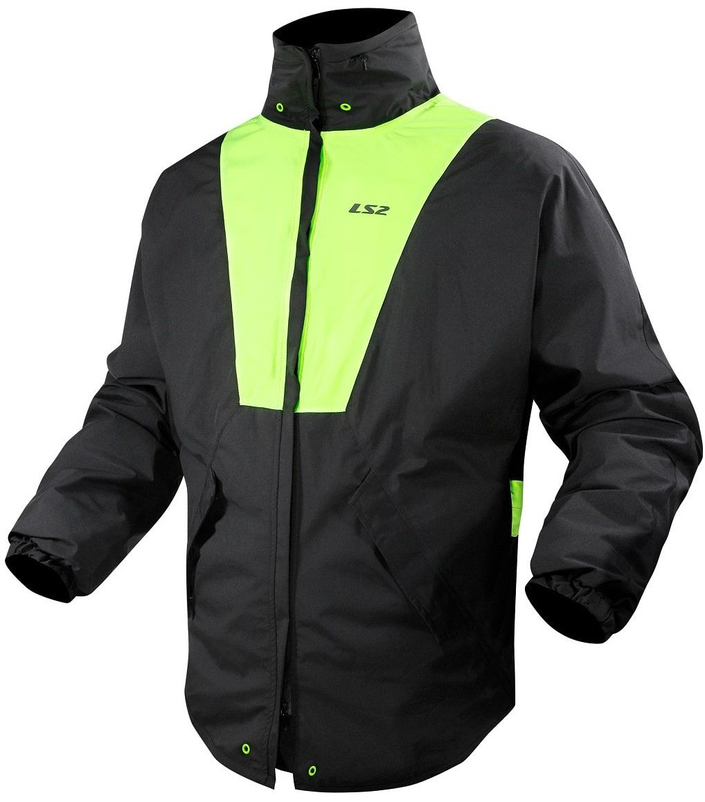 Мотодощовик LS2 X-Rain чорний/жовтий, S