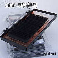 Вії I-Beauty mix L 0,085 10-12-14 мм