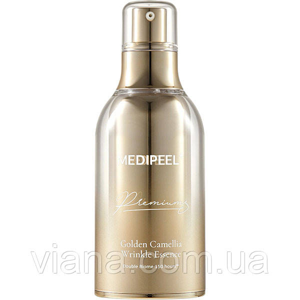 Премiум-есенція для обличчя від зморшок Medi-Peel Premium Golden Camellia Wrinkle Essence, 50 мл