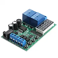 Драйвер двигуна постійного струму 5-24 В, багатофункційний реверсивний контролер, 0.1-999.9, 1-9999