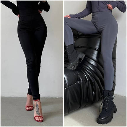 Жіночі лосини еластик розміри норма, фото 1