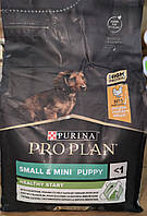 Pro Plan PUPPY SMALL and MINI Optistart Корм для цуценят дрібних і карликових порід 3 кг