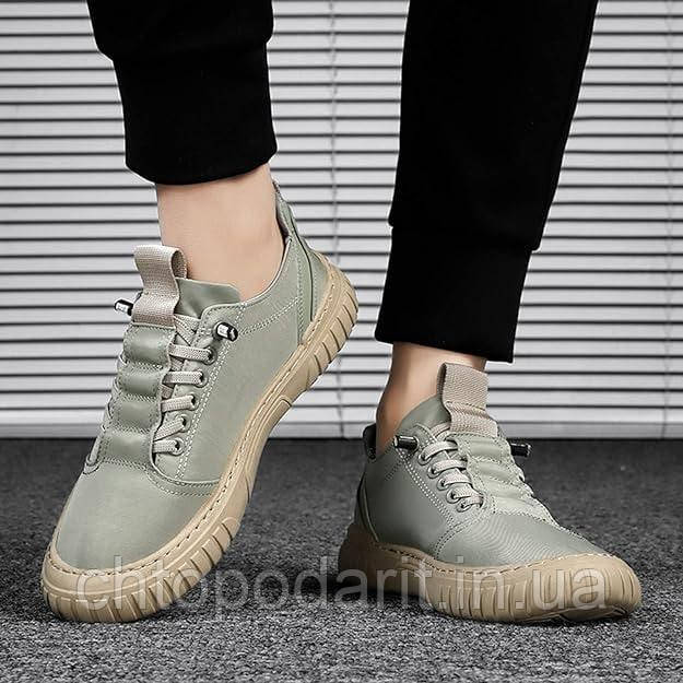 Кросівки Reelstep Sneakers, кеди снікерси текстильні унісекс колір зелений розмір 40 Код 00-0356