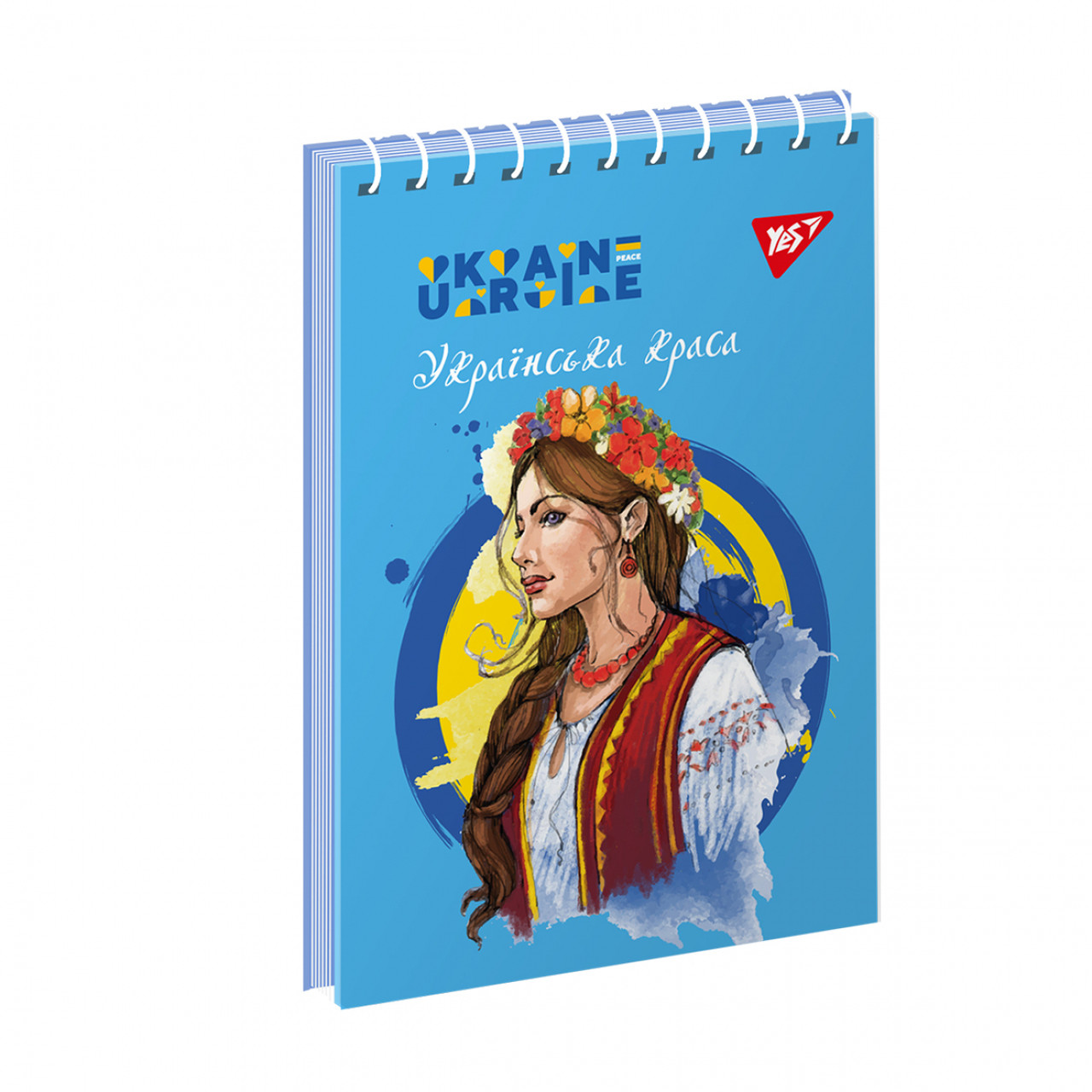 Зошит для записів YES А7 Краса по-українськи 80 аркушів клітинка, фото 1
