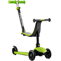 Дитячий триколісний самокат Miqilong Alamo Зелений