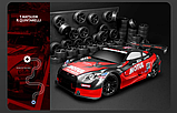 Іграшкова машинка для дріфту на радіокеруванні Ніссан ГТР Nissan GT-R на пульті управління дрифт, фото 2