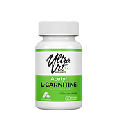 Ацетил Л-карнитин Ultravit Acetyl-L-Carnitine 60 вег капсул