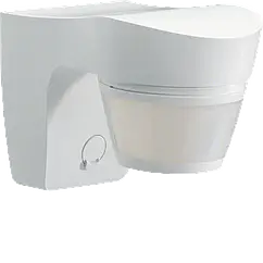 Датчик руху HAGER зовнішньої установки  IP55, 10A, 140град., білий EE820