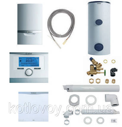 Пакетне пропонування No11 ecoTEC plus VU INT + бойлер uniSTOR VIH R (300, 400, 500) + multiMATIC 700+ VR 70, фото 1
