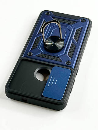 PC + TPU чохол Camshield Armor для ZTE Blade A51 / синій, фото 2