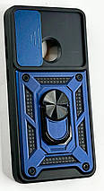 PC + TPU чохол Camshield Armor для ZTE Blade A51 / синій, фото 3