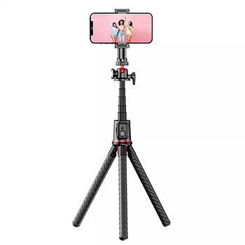 Монопод з гнучкими ніжками для телефона Proove Flexible Portable штатив трипод для селфі (чорний)