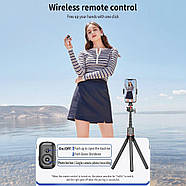 Монопод з гнучкими ніжками для телефона Proove Flexible Portable штатив трипод для селфі (чорний), фото 6